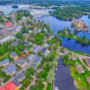 Savonlinna vista da alto