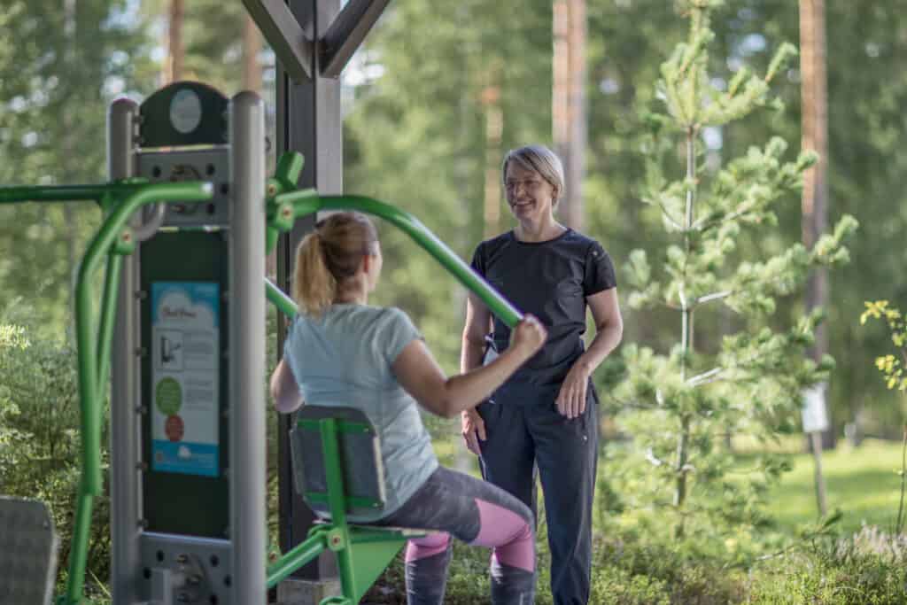 Kuntoutus ohjaajan kanssa