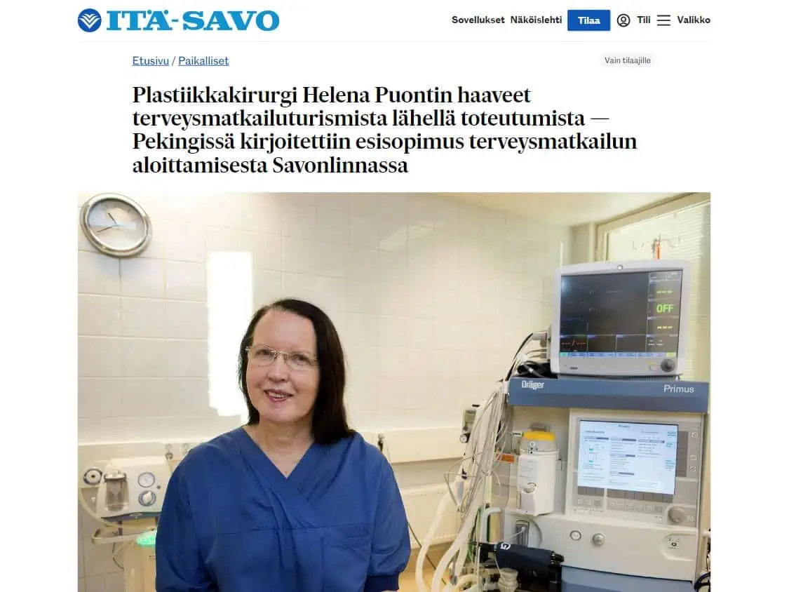 johanna pinksu rintasyöpä artikkeli yle