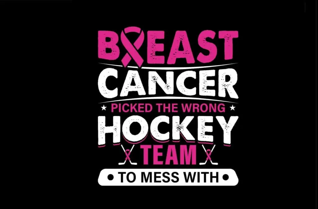 breast cancer awareness hockey