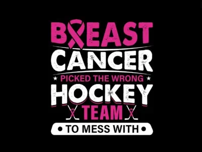 breast cancer awareness hockey