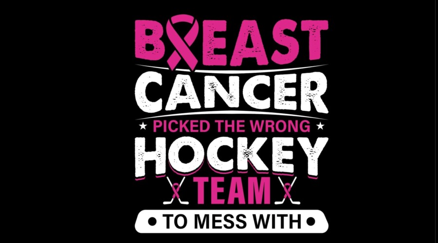 breast cancer awareness hockey