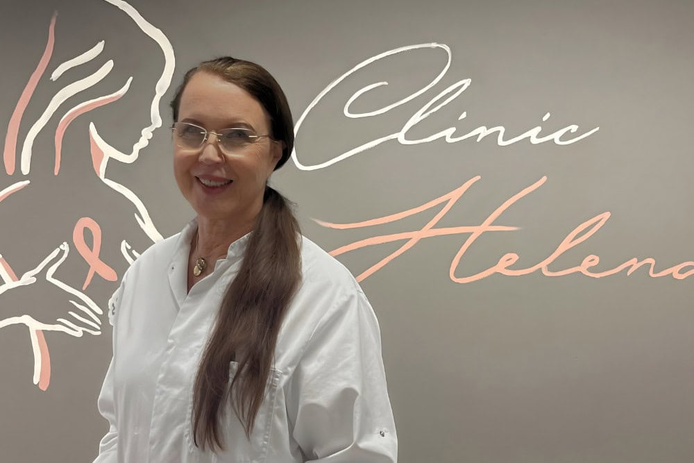 Helena Puonti toivottaa kaikki tervetulleeksi CLinic Helenaan