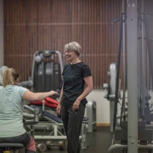 Rehabilitation with an instructor